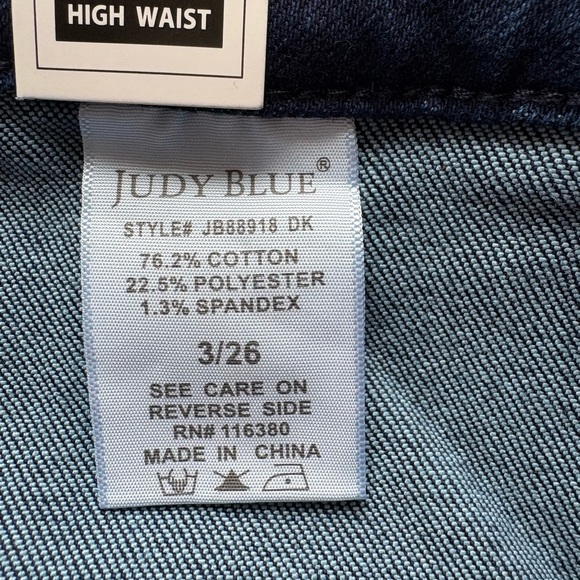Judy Blue Vintage Horizon High Rise Work Wear Utility Straight Fit Jean NWT - Picture 10 of 17